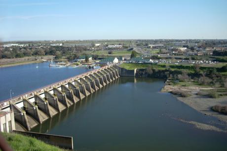 Nimbus Dam (Photo by Bureau of Reclamation)