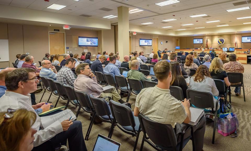 A Central Valley Salinity Coalition workshop gathering. 