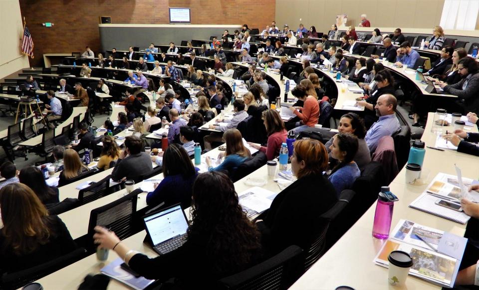 Image shows participants at our Water 101 Workshop at McGeorge School of Law..