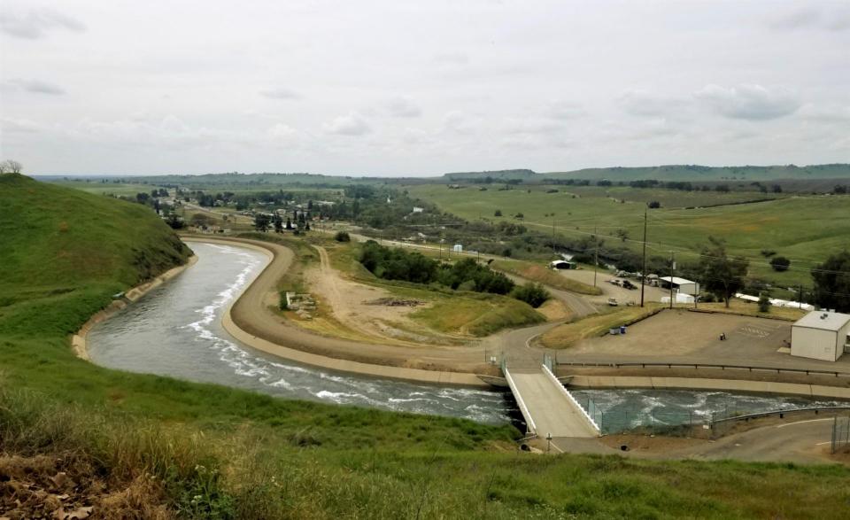 Friant-Kern Canal in the San Joaquin Valley.