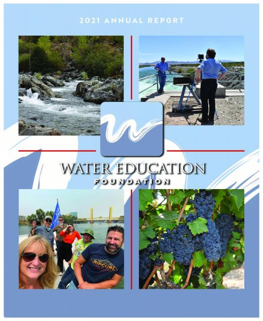 Water Education Foundation 2021 Annual Report cover