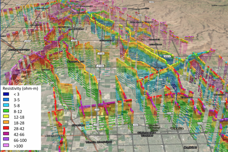 3-D aquifer map