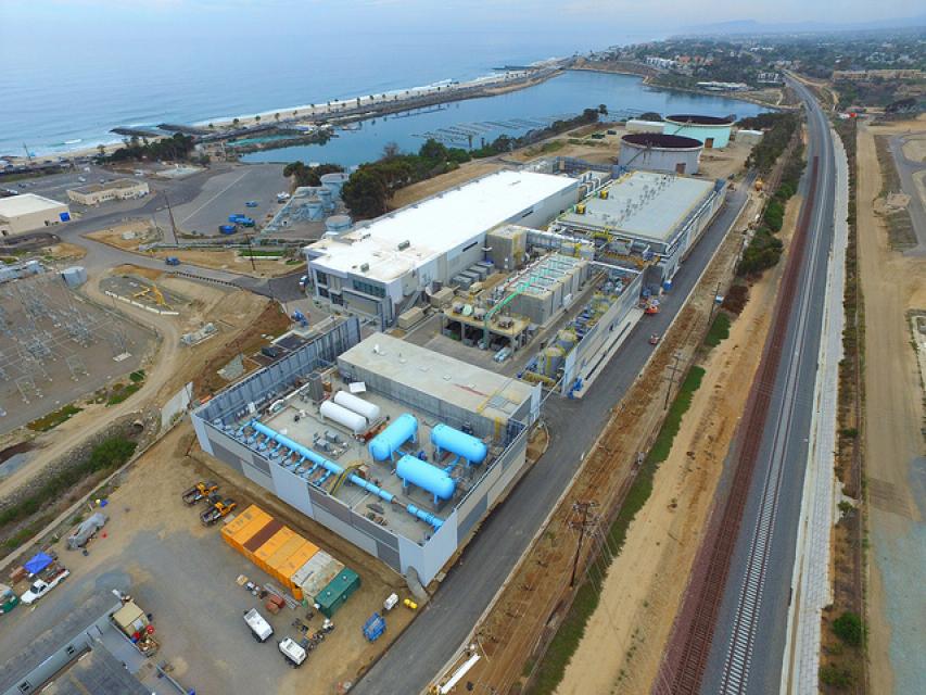 Desalination plant in Carlsbad