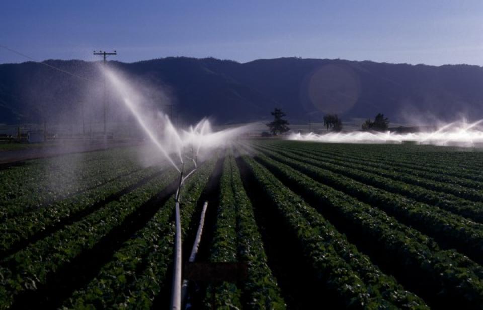 Evapotranspiration over San Joaquin Valley