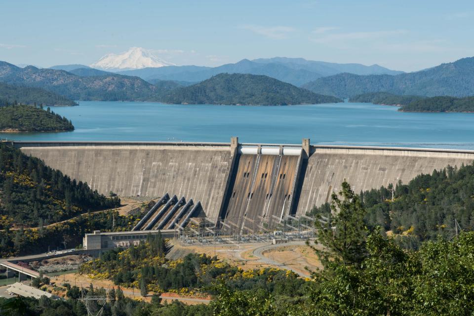 Federal officials are pursuing efforts to raise Shasta Dam on the Sacramento River in Northern California, despite state concerns that raising the dam would violate the protection for the McCloud River under California's Wild and Scenic Rivers Act.