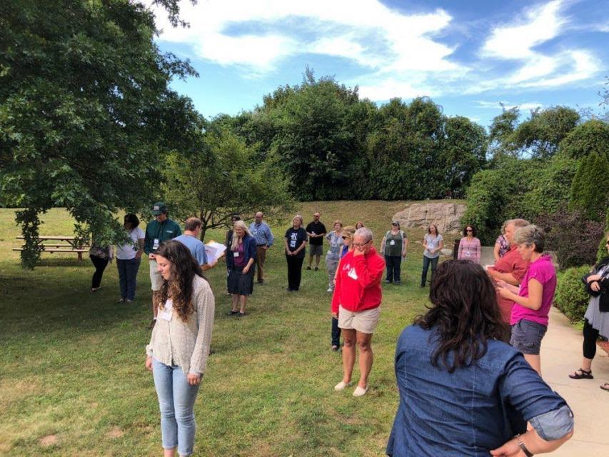 California Project WET Coordinator Brian Brown led Project WET USA coordinators to a new climate activity on boreal forests during a 2018 conference. 