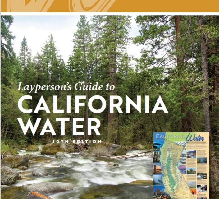 Image shows the cover of the Layperson's Guide to California Water