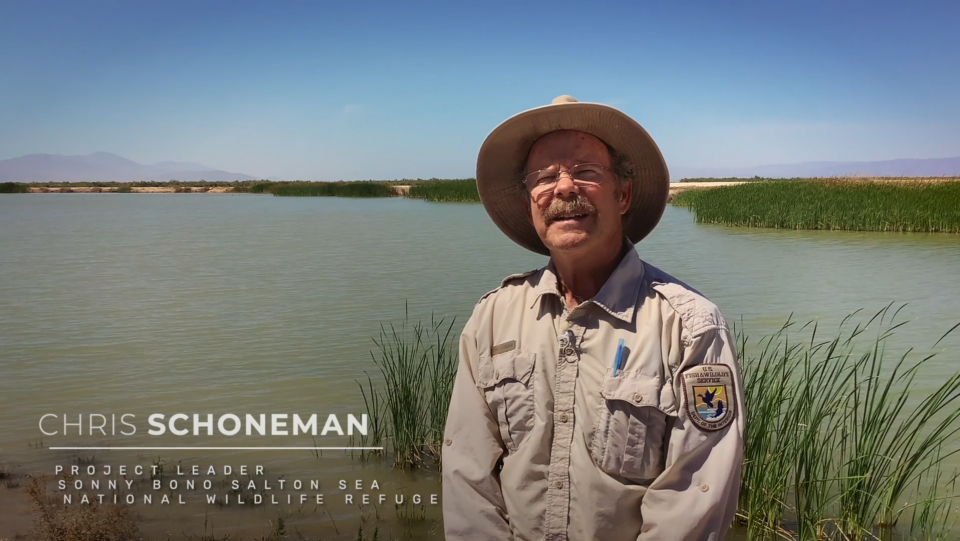 Photo of Chris Schoneman, Sonny Bono Salton Sea National Wildlife Refuge