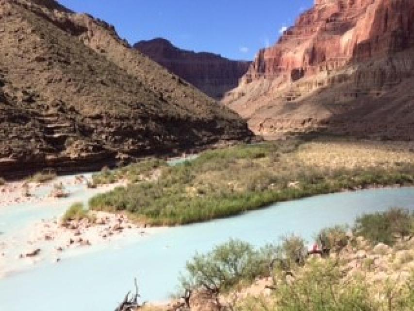 The Little Colorado River is one of the Colorado River's many tributaries. 