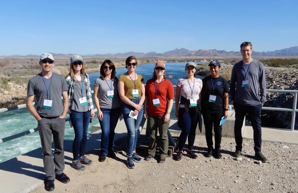 A group photo with the 2019 Water Leaders on our Lower Colorado River tour.