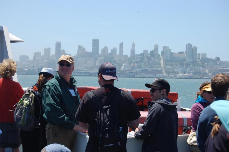 Ferry ride across the San Francisco Bay