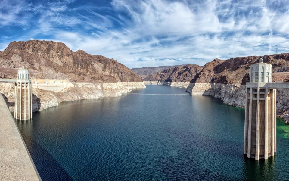 Lake Mead, which serves as a key Colorado River reservoir for the Lower Basin, holds just a third of its capacity due to a two-decade drought.  