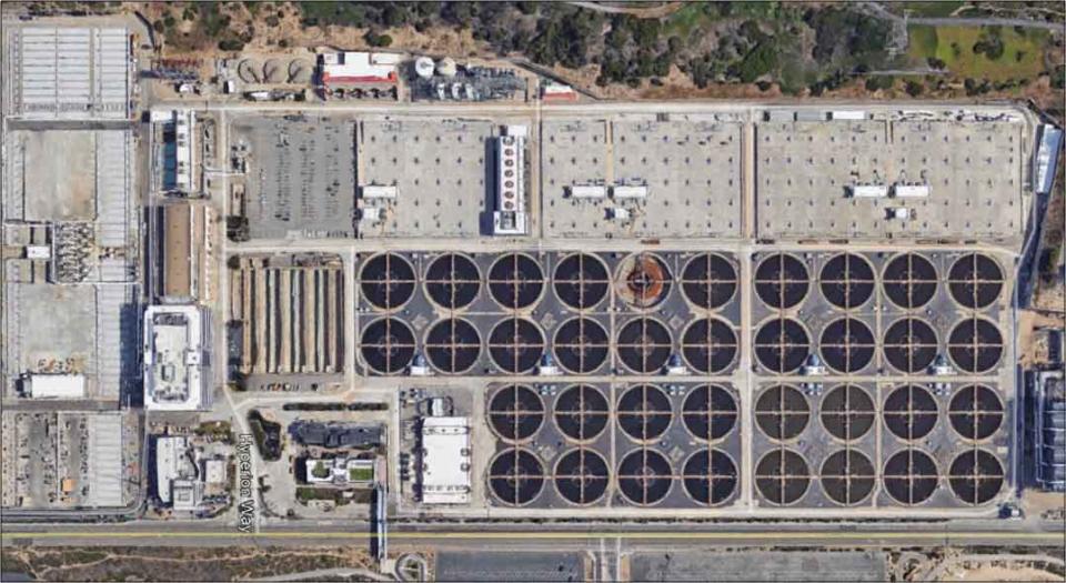 Los Angeles' Hyperion wastewater treatment facility.  Los Angeles announced Feb. 21 that the city will recycle 100 percent of its wastewater by 2035, which could boost the city’s locally sourced water supply to as much as 70 percent. 