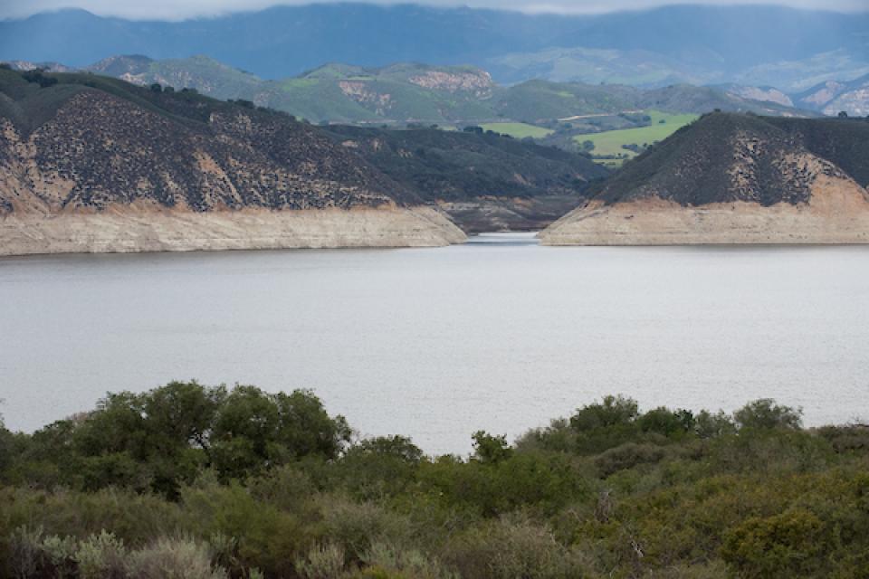 Lake Cachuma, one of the stops planned on the Edge of Drought Tour. 