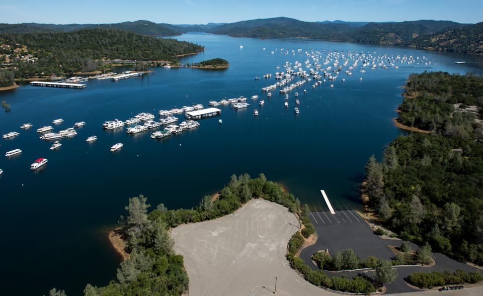 Lake Oroville on May 11, 2016