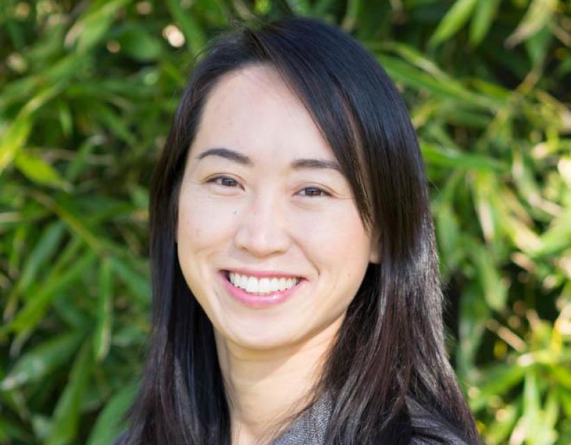 Diana Lin, an environmental scientist with the San Francisco Estuary Institute who is working on a study of microplastics pollution in the San Francisco Bay.