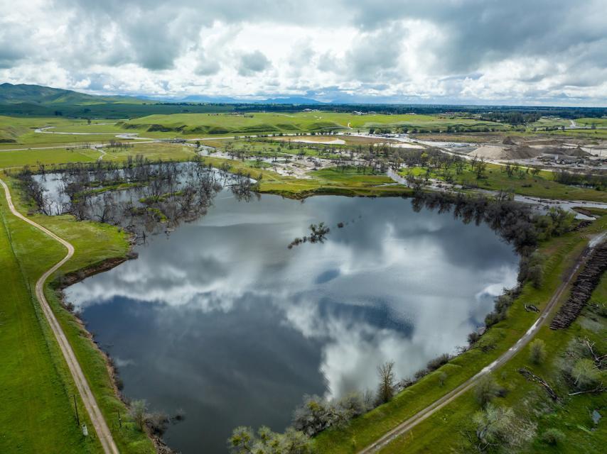 Groundwater recharge project in Madera County