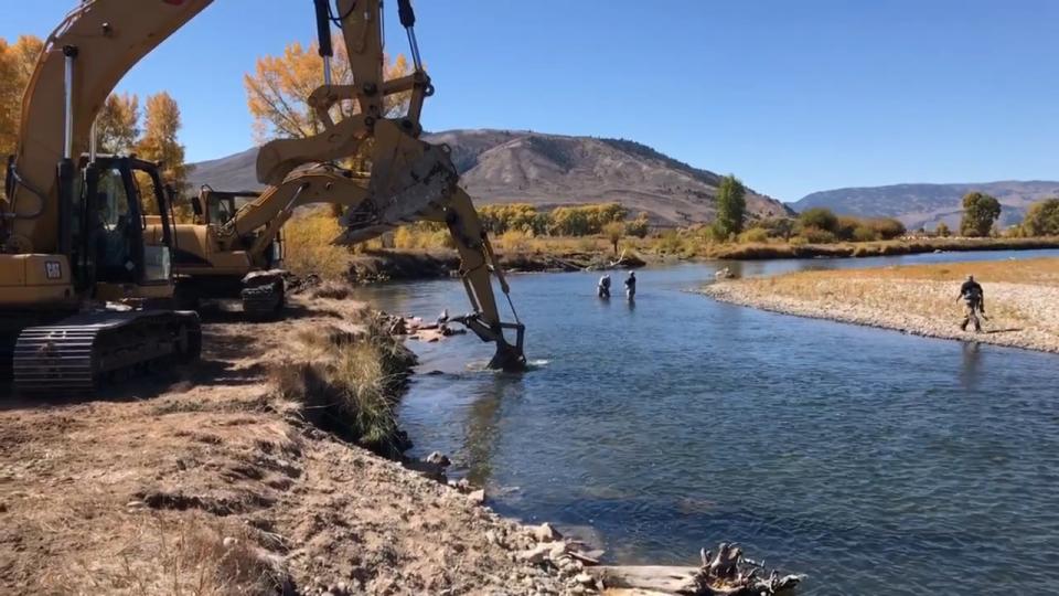 Stream improvements on the Upper Colorado River have been going on for five years, the result of a collaborative effort by ranchers near Kremmling, Colorado, and Trout Unlimited.