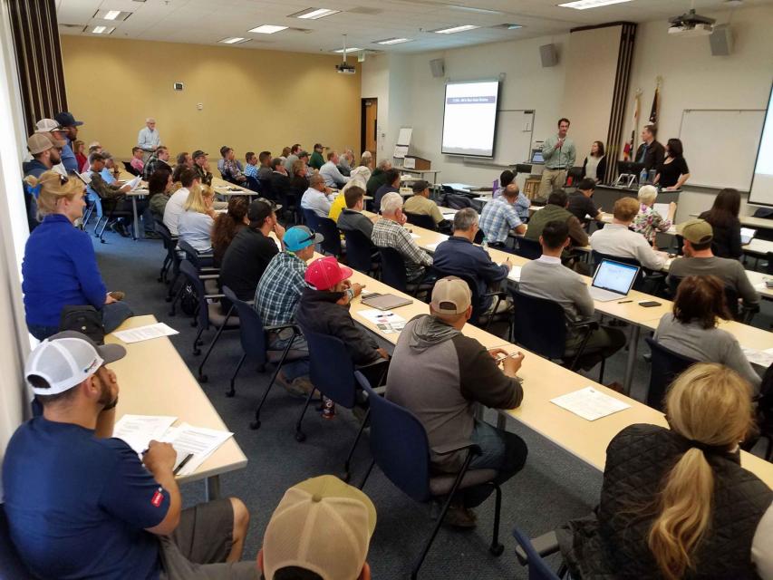 Attendees at a Fox Canyon SGMA planning session