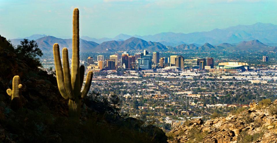 Skyline of Phoenix, Arizona