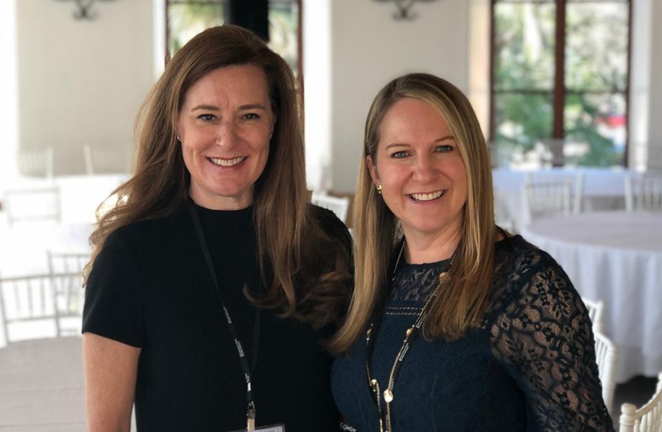 Stephanie  Hastings (left) and Amy Steinfeld, attorneys with Brownstein Hyatt Farber Schreck in Santa Barbara, organized a water conference exclusively for women in water. 