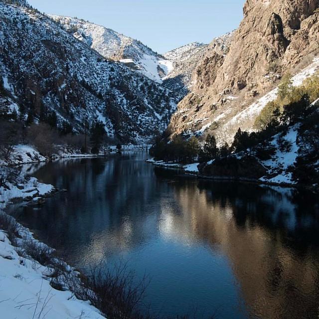 A warm spring this year quickly erased what had been a robust snowpack, which melts and feeds the Colorado River and tributaries like the Gunnison River in Colorado.