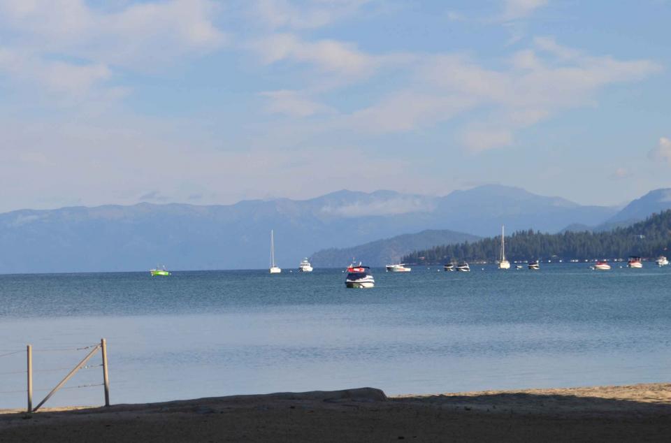 Early morning at Lake Tahoe, near where Headwaters Tour participants will stay overnight.