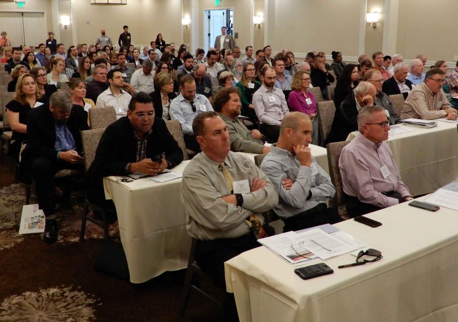 Attendees fill the meeting hall at the Water Education Foundation's  Sept. 20 Water Summit in Sacramento. 