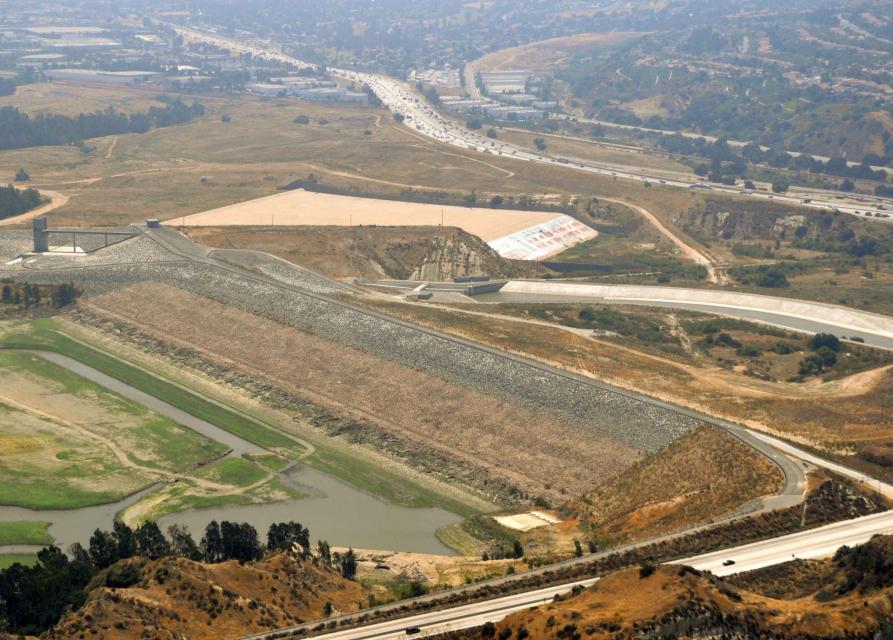 Prado Dam in Southern California