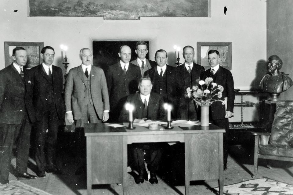 Signing of the Colorado River Compact in 1922