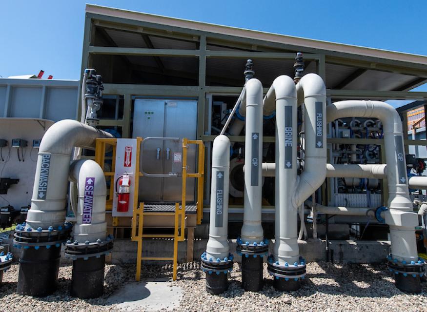Charles E. Meyer Desalination Plant in Santa Barbara,  Calif. 