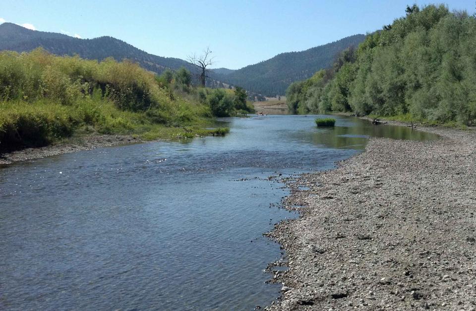 Scott River, in Siskiyou County. 