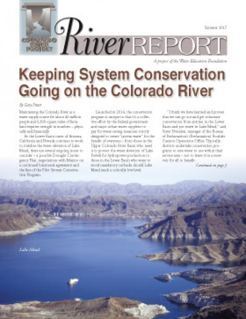 River Report Summer 2017