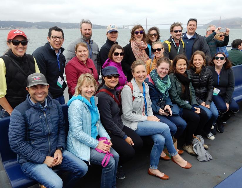 Members of  2018 Water Leaders class on Bay-Delta Tour in May.